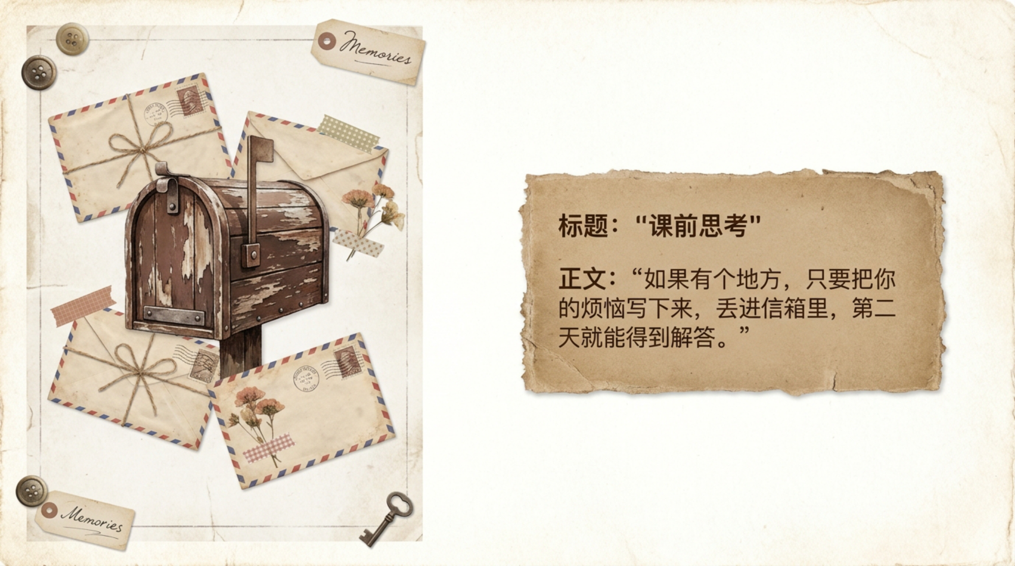 心理健康主题班会PPT模板 情绪调节主题班会 主题班会PPT课件素材预览图2