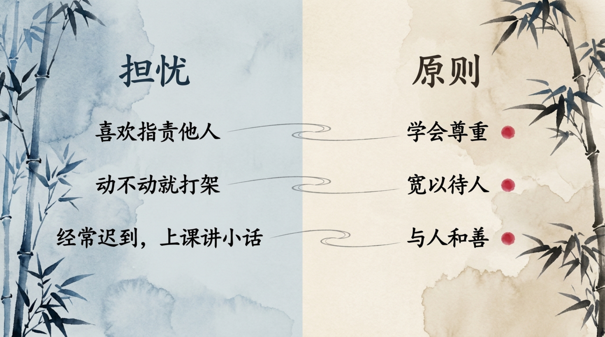 六年级家长会PPT模板 为了孩子们的茁壮成长 家长会PPT课件素材预览图8