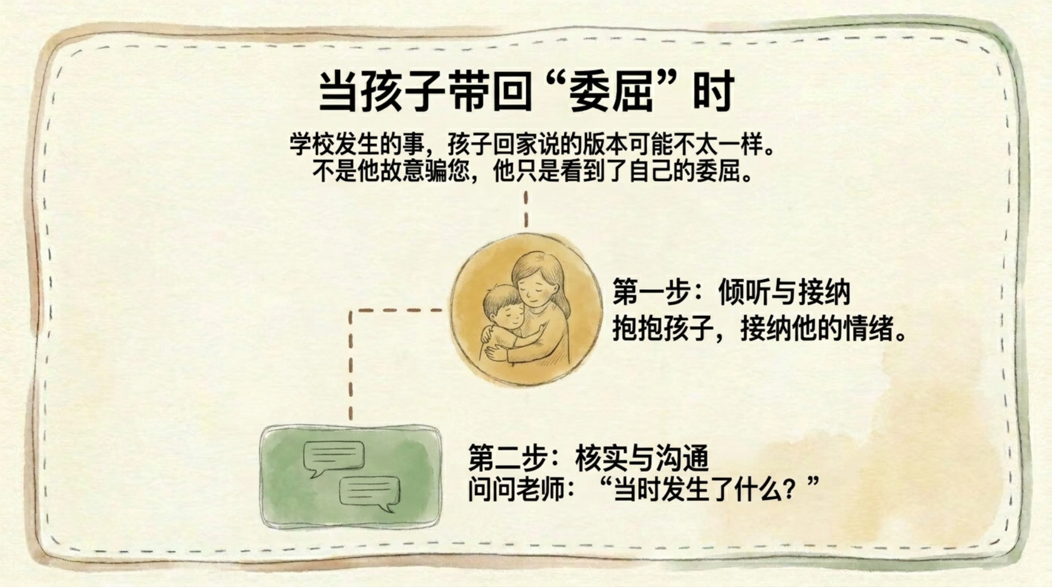 安全教育家长会PPT模板 为孩子创造真正的健康快乐 家长会PPT课件素材预览图8