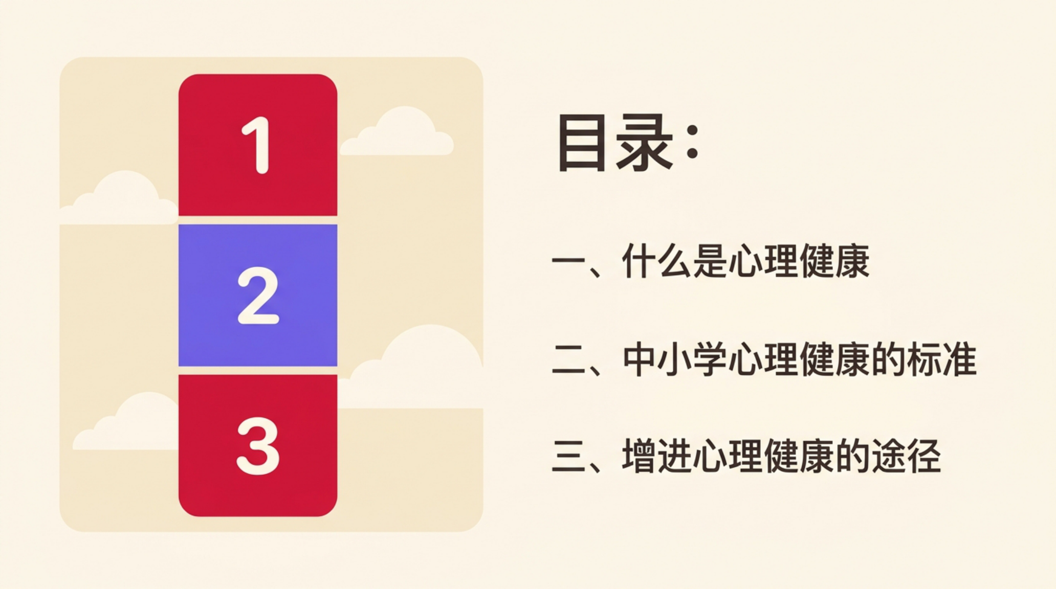 开学第一课心理健康主题班会PPT模板 你我快乐成长 主题班会PPT课件素材预览图2