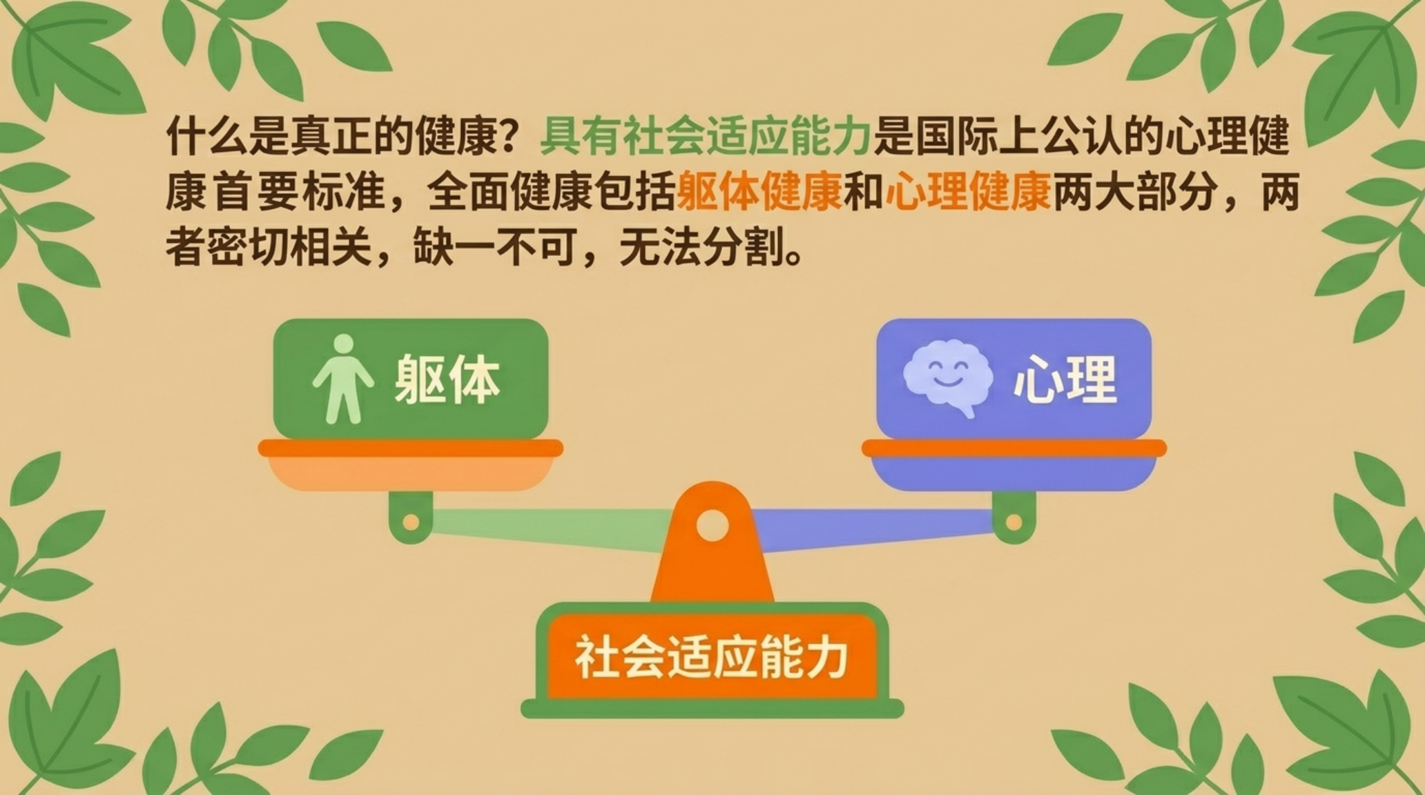 开学第一课心理健康主题班会PPT模板 你我快乐成长 主题班会PPT课件素材预览图7
