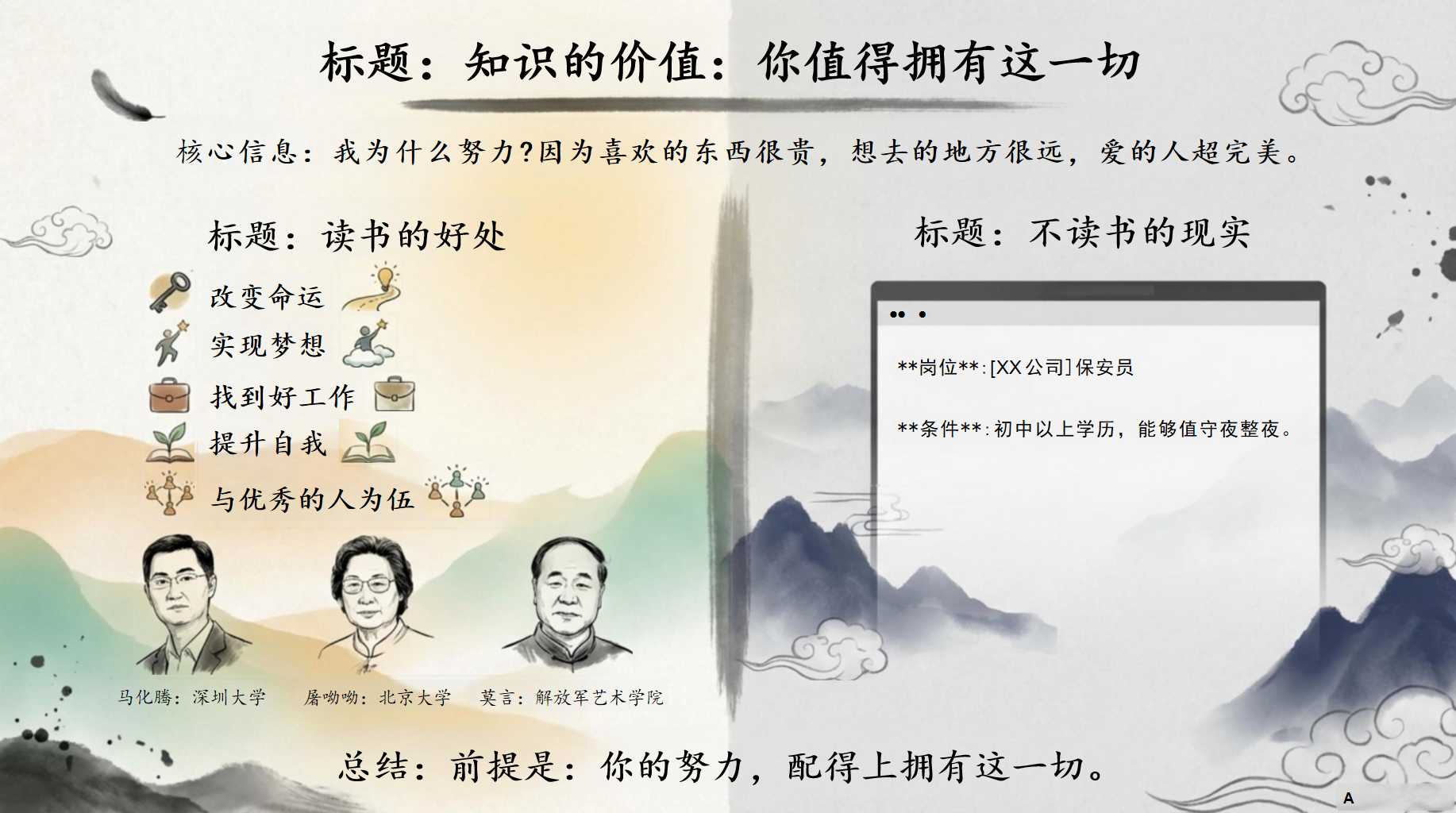 学习内驱力主题班会PPT模板 学”——解锁你的内驱力 从“要我学”到“我要 主题班会PPT课件素材 第3页预览