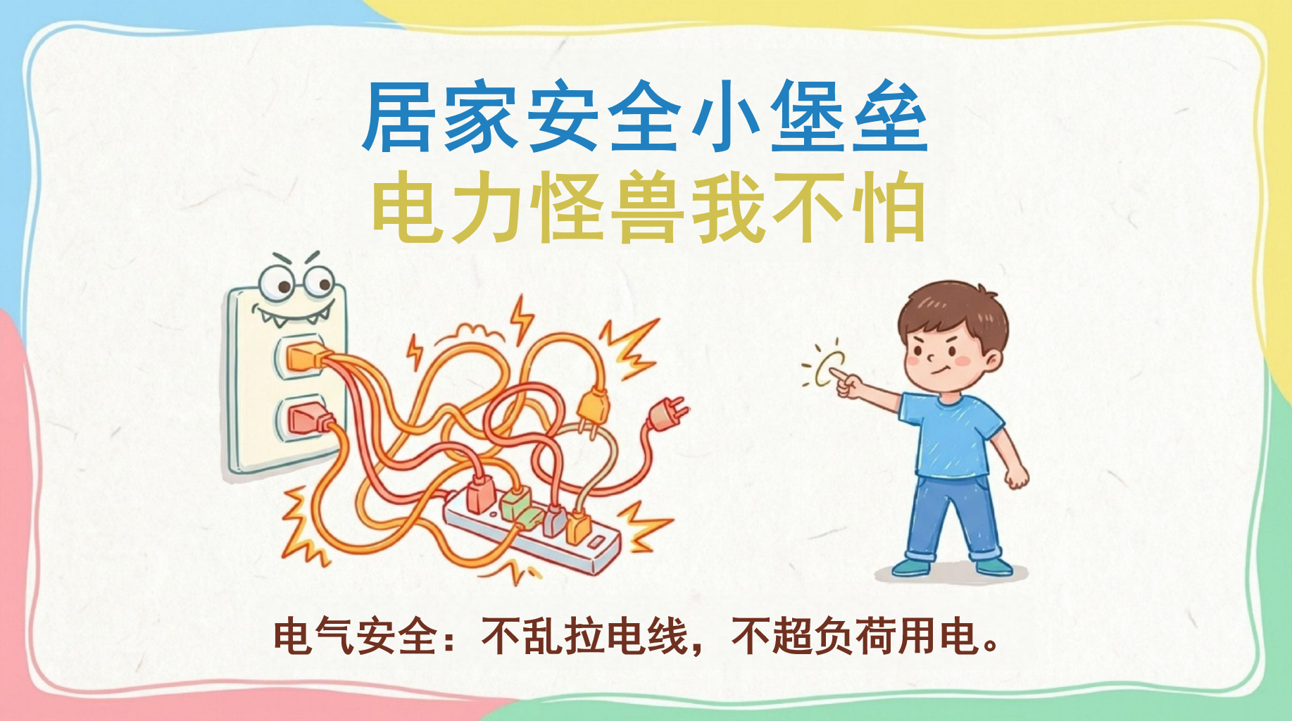 快乐寒假,安全“童”行PPT模板 1.居家安全小堡垒 4.心理阳光加油站 PPT课件素材 第3页预览
