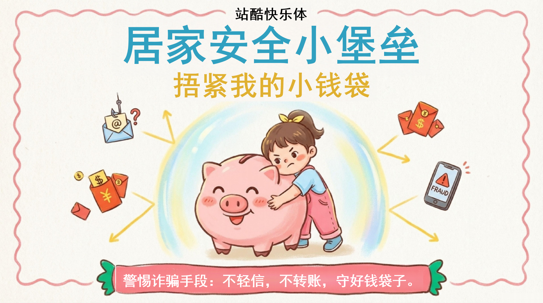 快乐寒假,安全“童”行PPT模板 1.居家安全小堡垒 4.心理阳光加油站 PPT课件素材 第7页预览