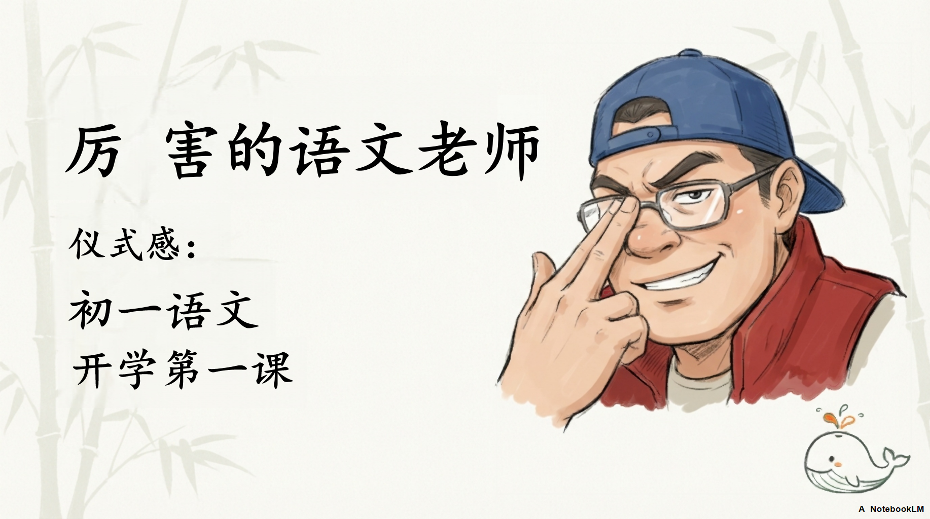 “不积跬步无以至千里”PPT模板 ANotebookLM 初一语文开学第一课 PPT课件素材 第2页预览