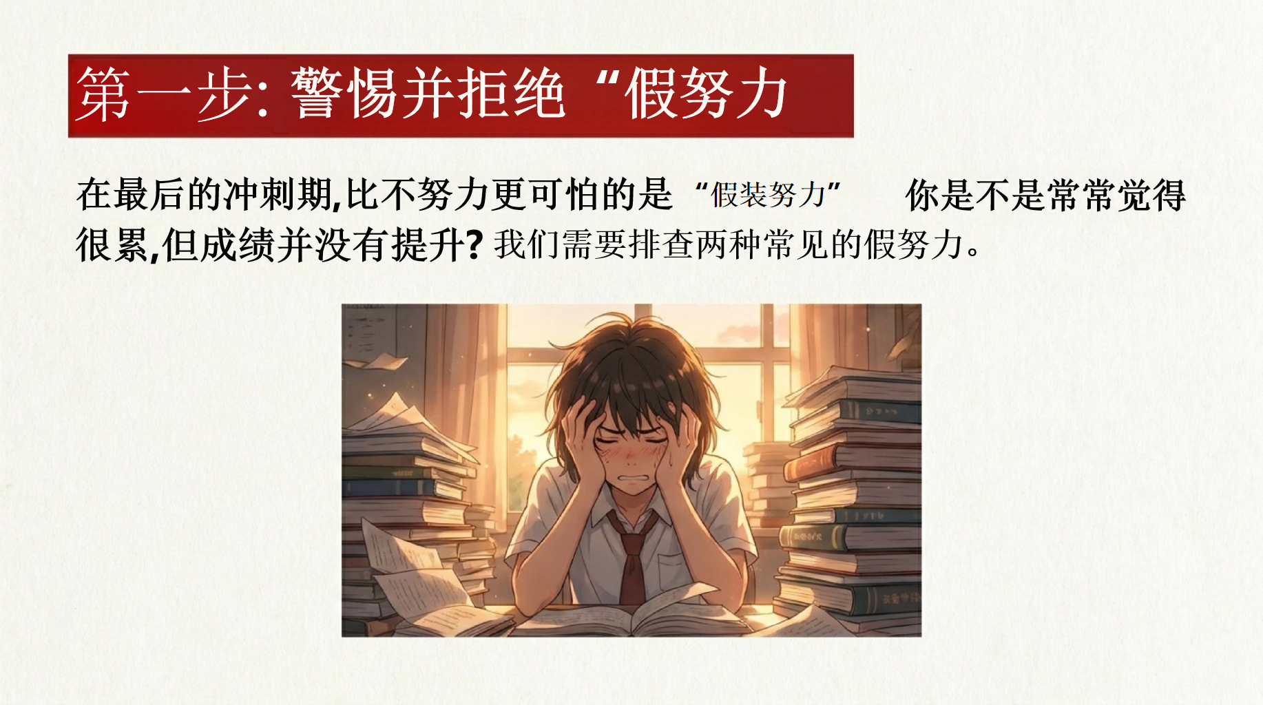 中考不是终点,主题班会PPT模板 初三中考倒计时30天冲刺主题班会 中考最后30天, 主题班会PPT课件素材 第9页预览