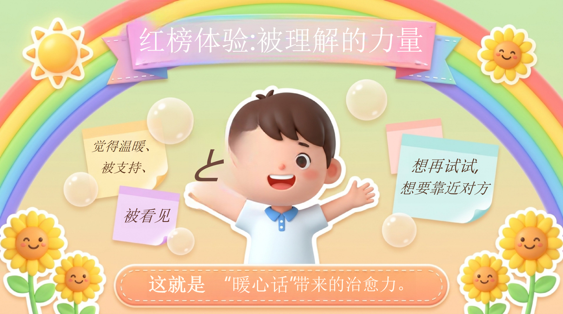 中小学生心理班会主题班会PPT模板 做有温度的人,把温暖说出来 说温暖的话,做有光的人 主题班会PPT课件素材 第8页预览