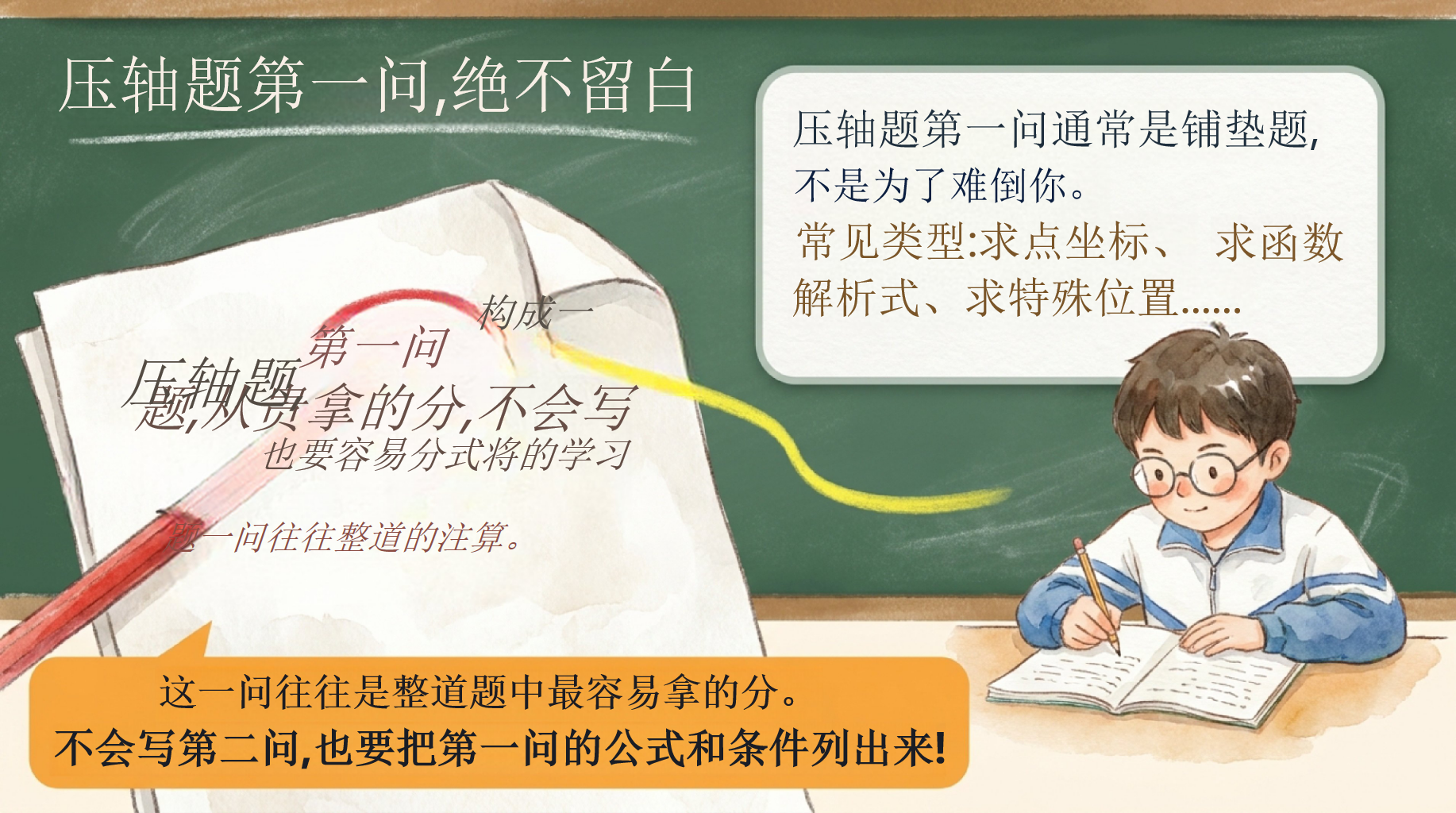 中考数学最后一课PPT模板 4.进行一次考前心理调适 不要熬夜补漏洞_中考比的不是最后一晚, PPT课件素材 第10页预览