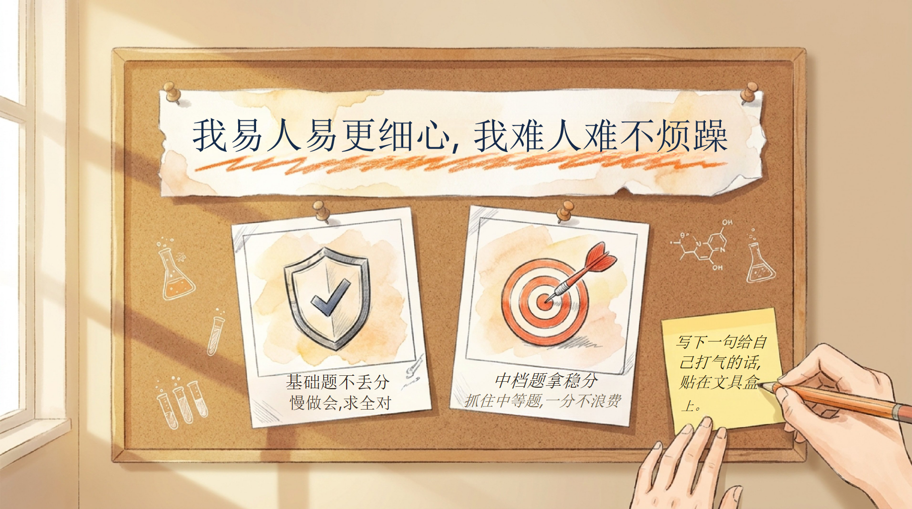 中考化学·最后一课主题班会PPT模板 考前终极指导主题班会 翻开你的错题本,准备好红笔,我们最后梳理一次 主题班会PPT课件素材 第3页预览