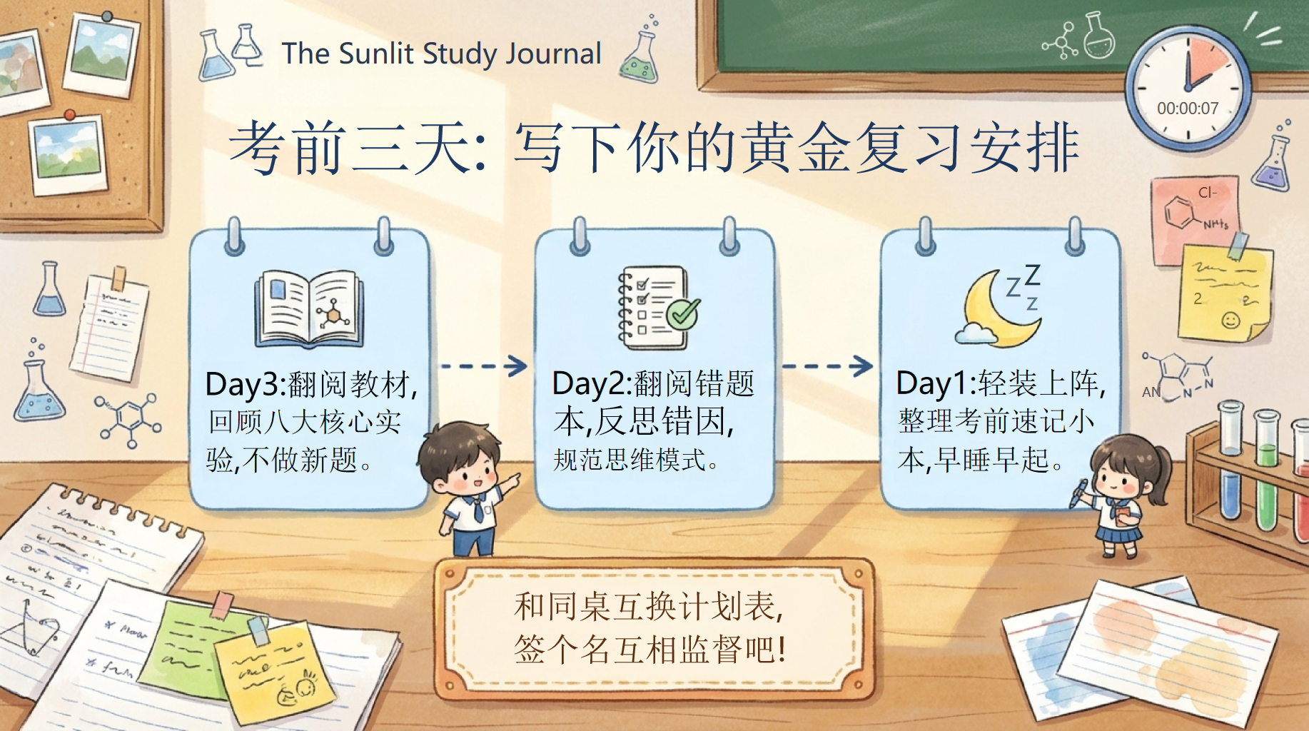 中考化学·最后一课主题班会PPT模板 考前终极指导主题班会 翻开你的错题本,准备好红笔,我们最后梳理一次 主题班会PPT课件素材 第4页预览