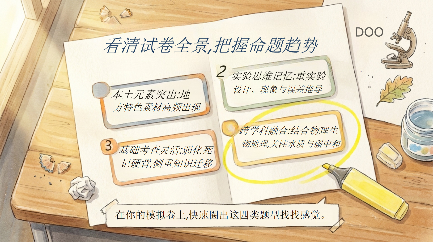 中考化学·最后一课主题班会PPT模板 考前终极指导主题班会 翻开你的错题本,准备好红笔,我们最后梳理一次 主题班会PPT课件素材 第5页预览