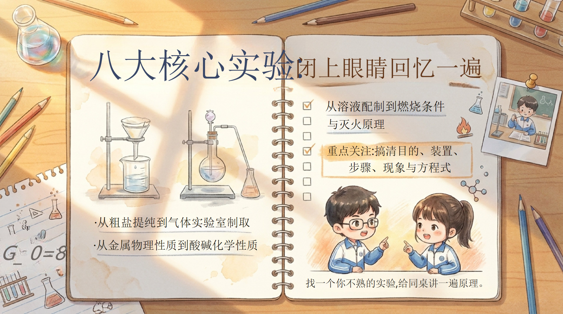 中考化学·最后一课主题班会PPT模板 考前终极指导主题班会 翻开你的错题本,准备好红笔,我们最后梳理一次 主题班会PPT课件素材 第7页预览