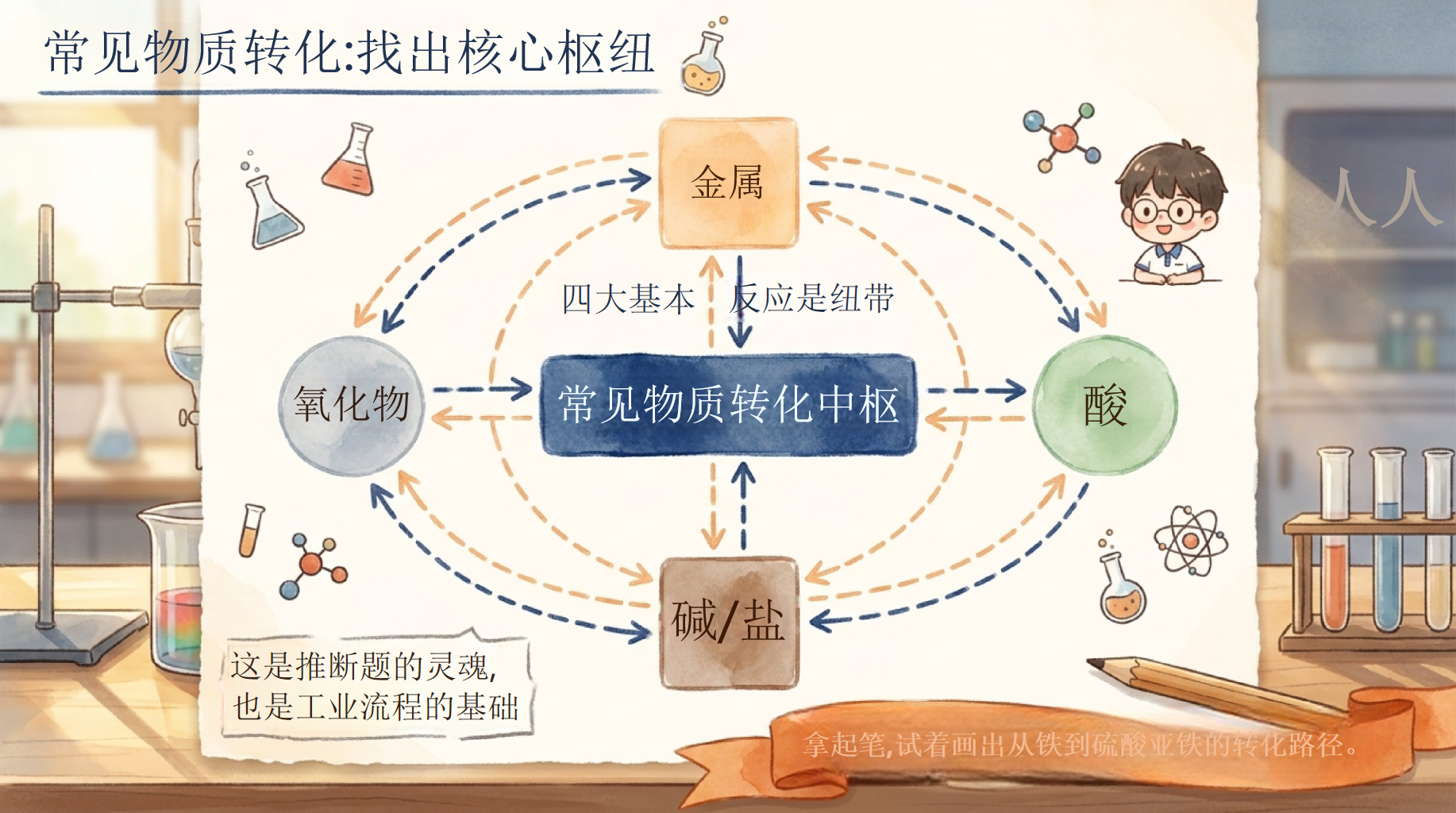 中考化学·最后一课主题班会PPT模板 考前终极指导主题班会 翻开你的错题本,准备好红笔,我们最后梳理一次 主题班会PPT课件素材 第8页预览