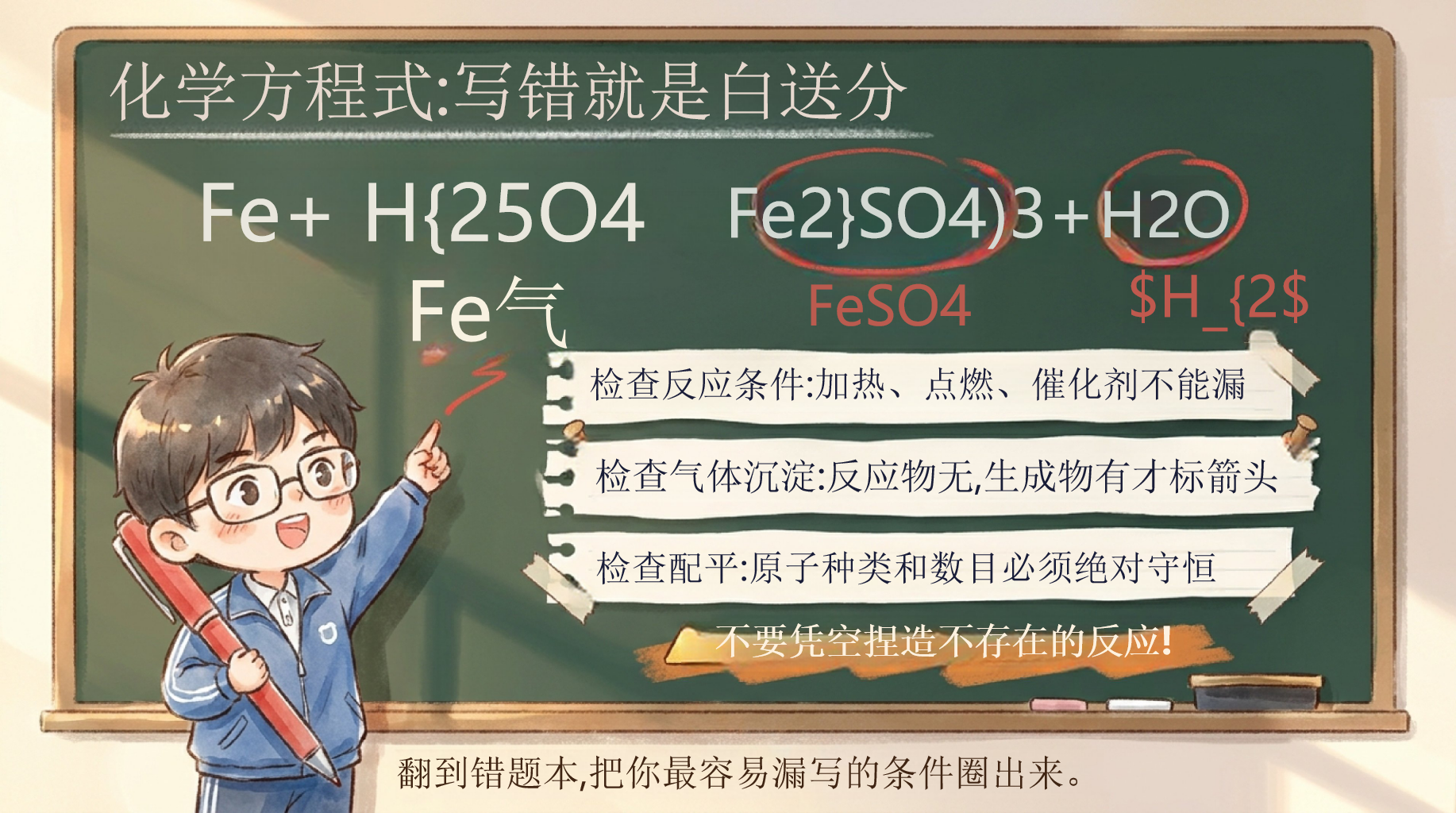 中考化学·最后一课主题班会PPT模板 考前终极指导主题班会 翻开你的错题本,准备好红笔,我们最后梳理一次 主题班会PPT课件素材 第9页预览