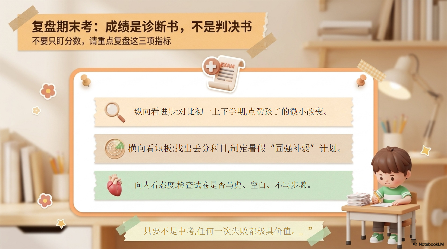 七升八期末家长会PPT模板 本次家长会的核心任务_看懂与行动 初一不是过渡,是定型 家长会PPT课件素材 第4页预览