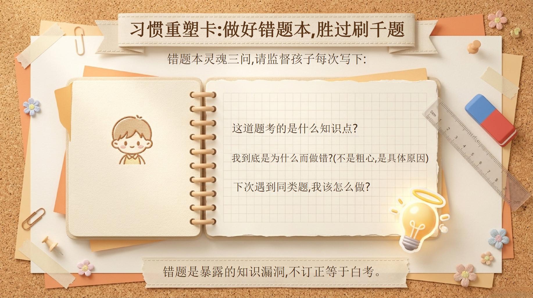 七升八期末家长会PPT模板 本次家长会的核心任务_看懂与行动 初一不是过渡,是定型 家长会PPT课件素材 第10页预览