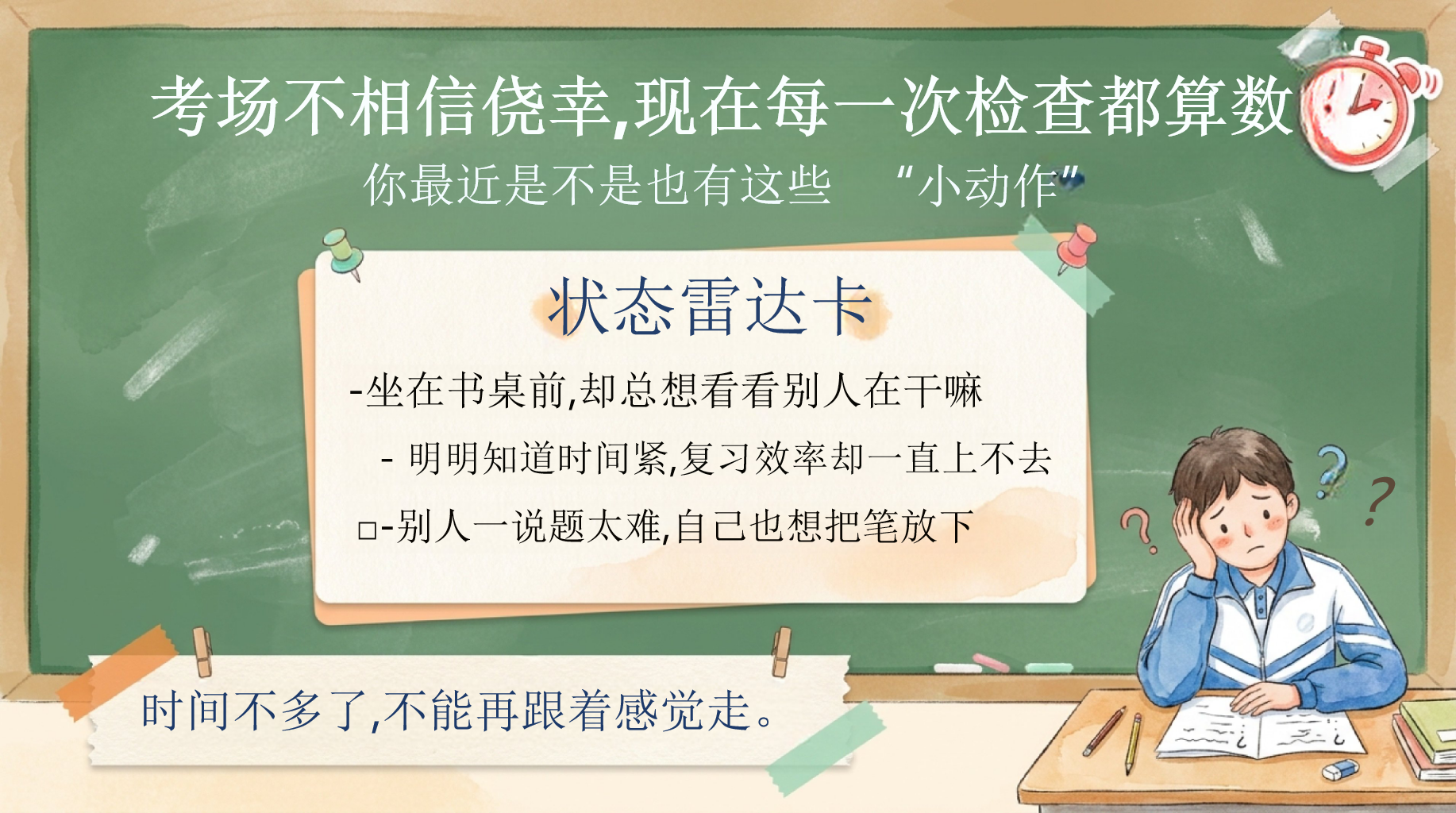 期末模拟卷PPT模板 最后几天,把该拿的分稳稳守住 给考场一张不慌的作战图 PPT课件素材 第2页预览