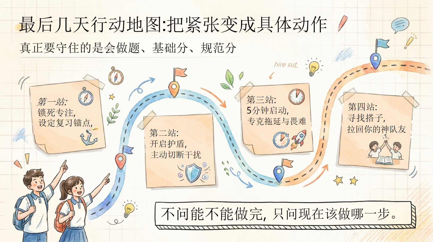 期末模拟卷PPT模板 最后几天,把该拿的分稳稳守住 给考场一张不慌的作战图 PPT课件素材 第4页预览