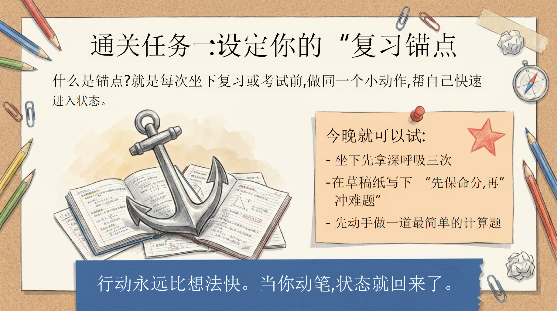 期末模拟卷PPT模板 最后几天,把该拿的分稳稳守住 给考场一张不慌的作战图 PPT课件素材 第10页预览