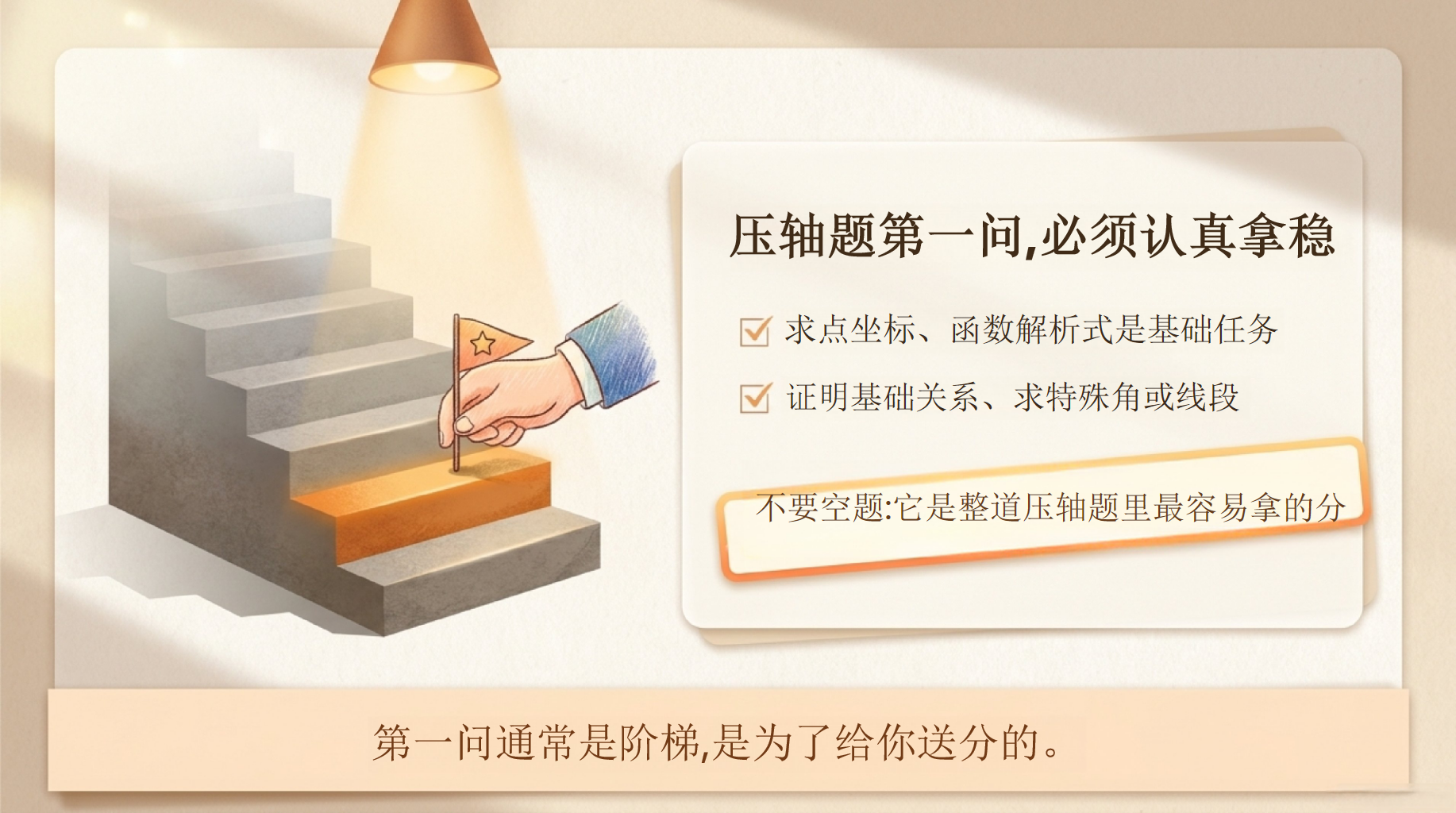 分守住——中考数学PPT模板 中考倒计时 最后几天,把该拿的 PPT课件素材 第10页预览