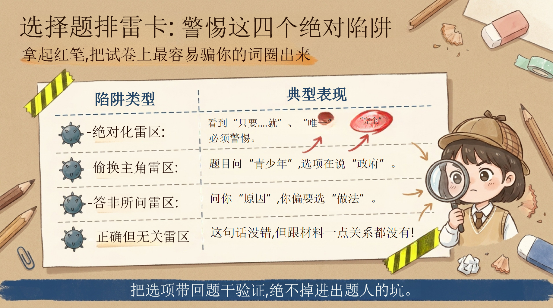 中考倒计时,我们开始通关PPT模板 最后几天,把该拿的分死死守住 初三道法临考行动地图_会做题不丢分,就是硬实力 PPT课件素材 第5页预览