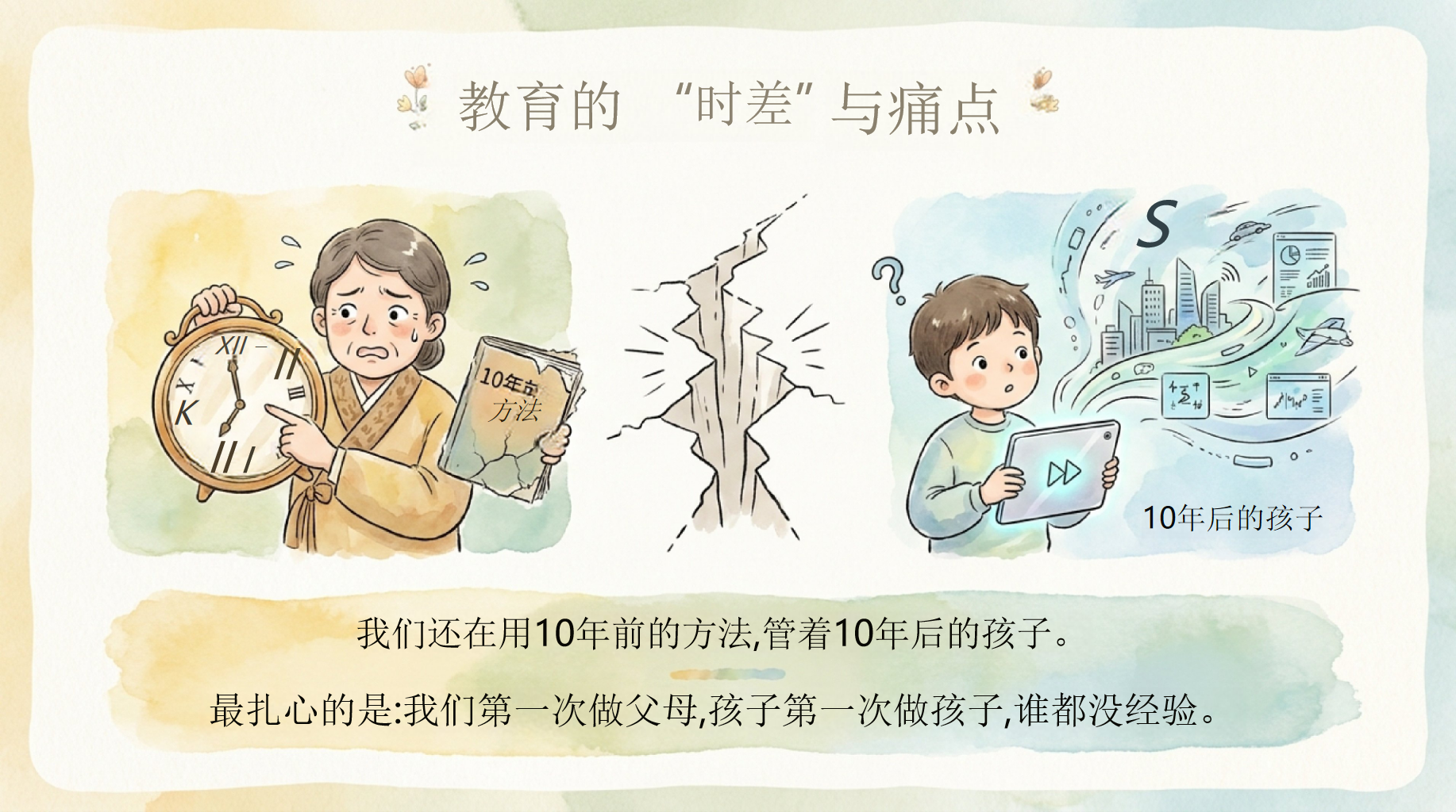 家长会期中考试压力 期待与您共同见证孩子的成长 家长会PPT课件素材 第5页预览