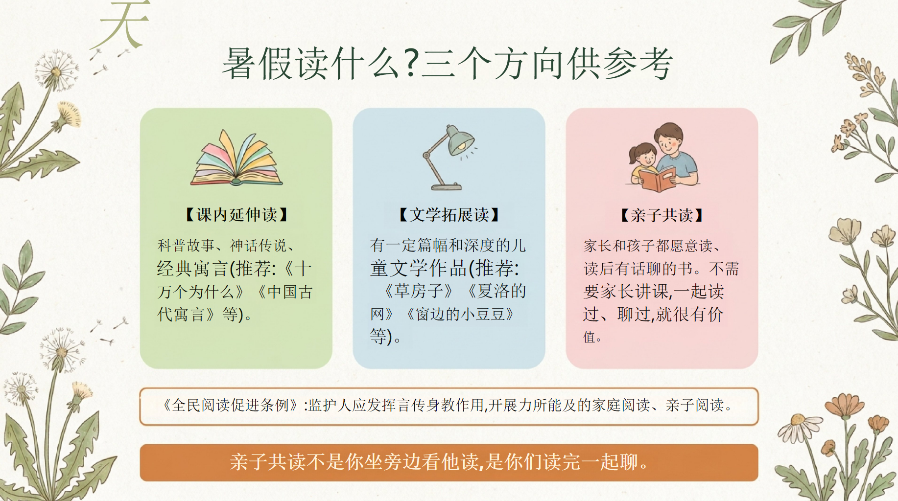四年级家长会期末阅读教育 过去家长的误区 家长会PPT课件素材 第10页预览