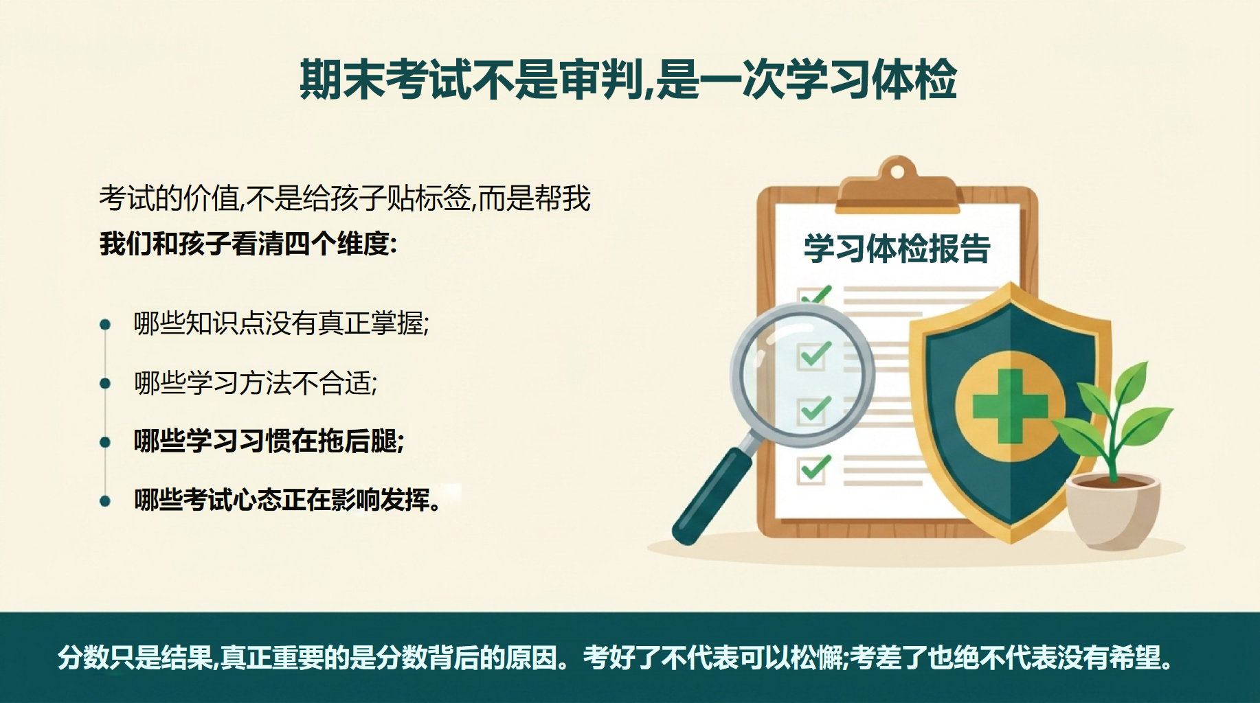 高一家长会期末考试压力 高一下学期期末 家长会PPT课件素材 第7页预览