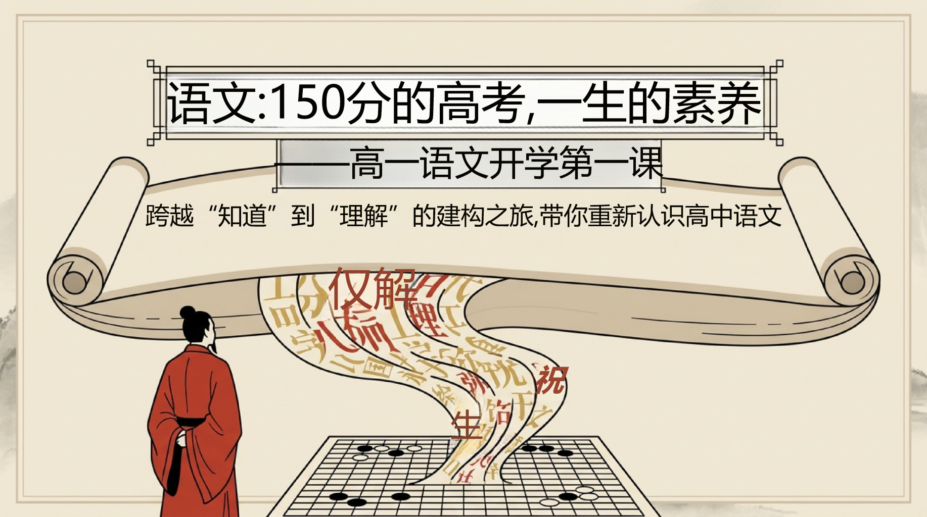 高一工作汇报开学第一课 方法 迷思现状 工作汇报PPT课件素材 第1页预览