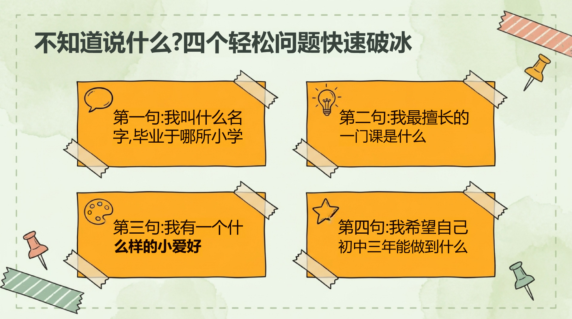 初一语文开学第一课 高效可行的学习方法 PPT课件素材 第8页预览