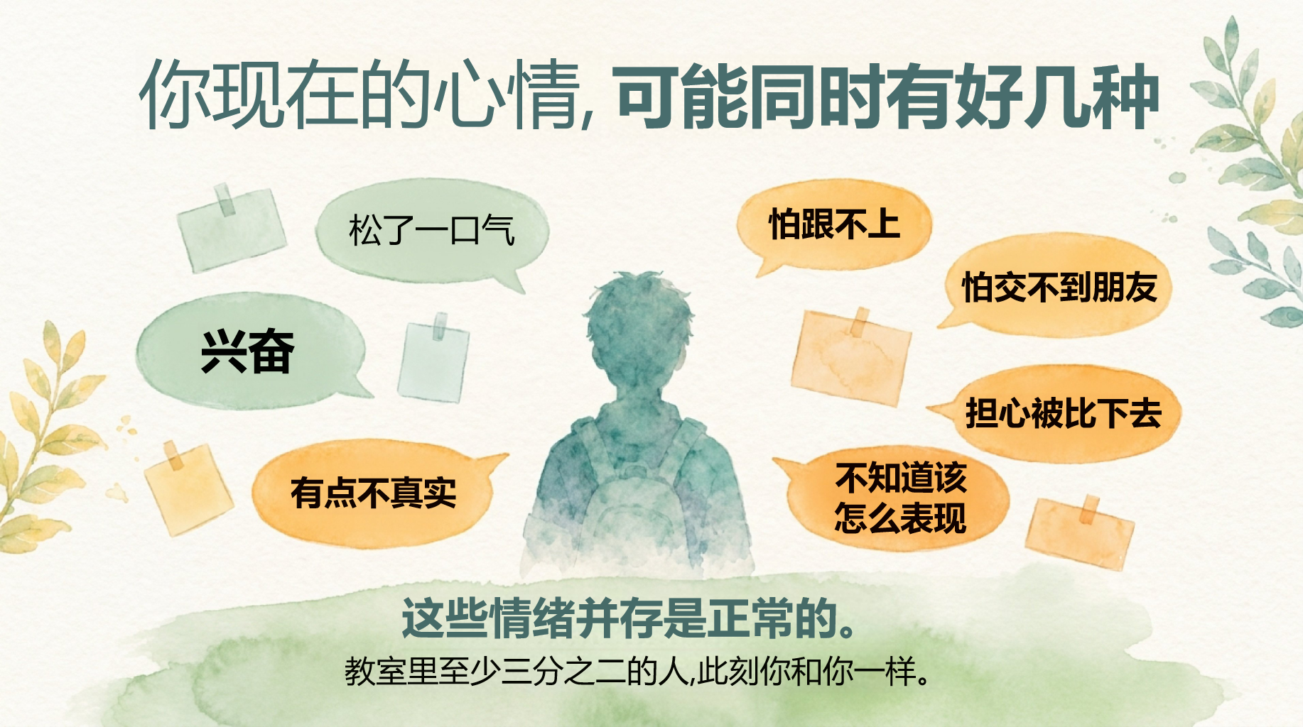 高一主题班会开学第一课 真正的成长已经开始 主题班会PPT课件素材 第2页预览