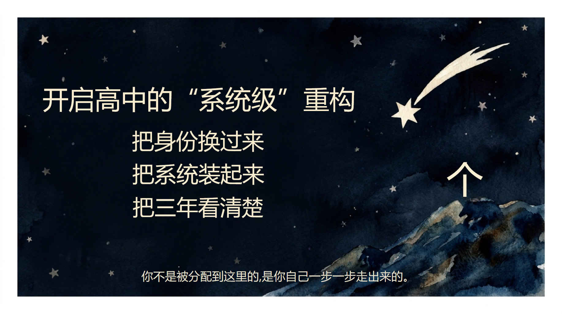 高一主题班会开学第一课 真正的成长已经开始 主题班会PPT课件素材 第4页预览