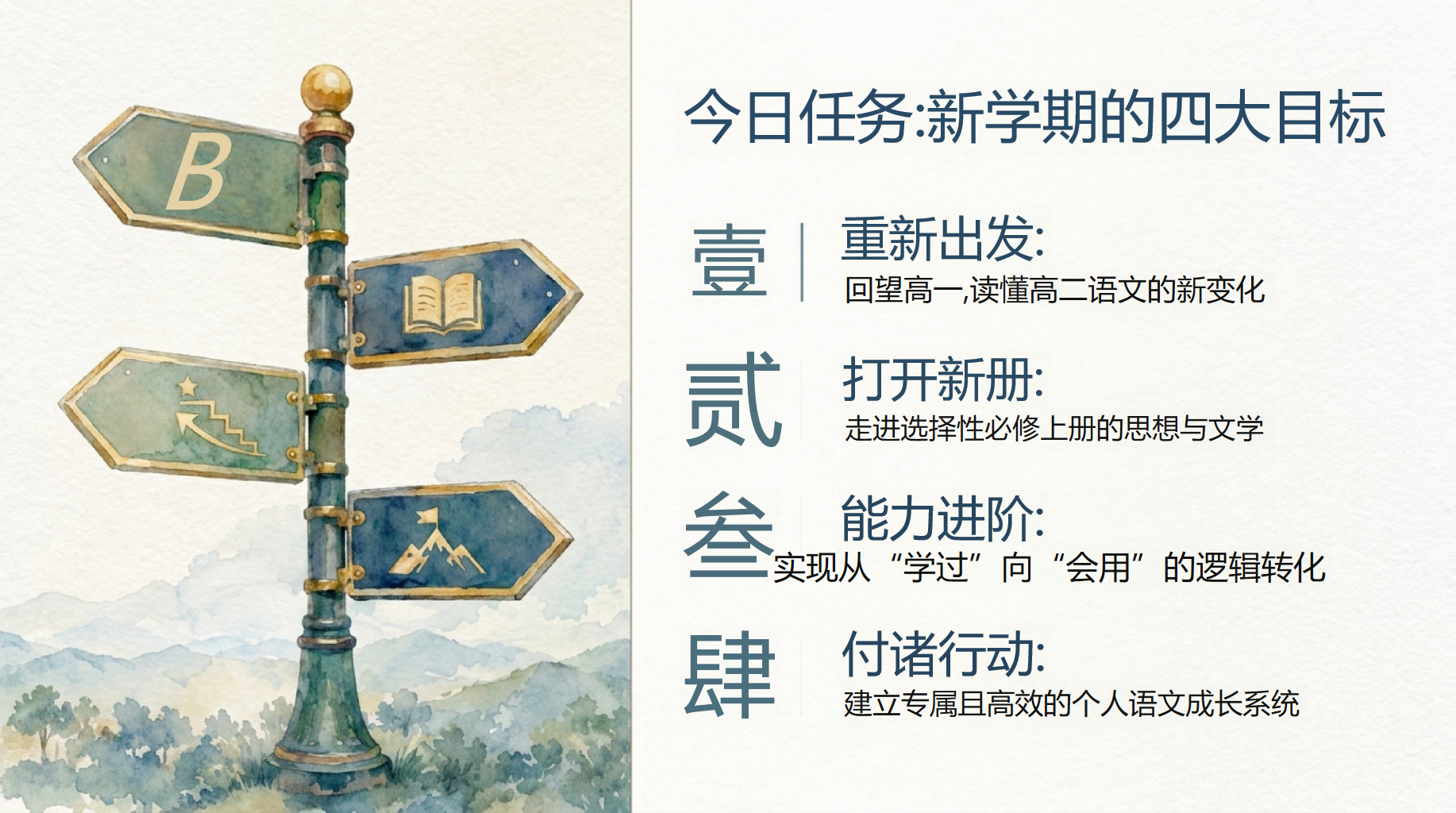 高二语文教学课件开学第一课 侧重基本阅读 教学PPT课件素材 第3页预览