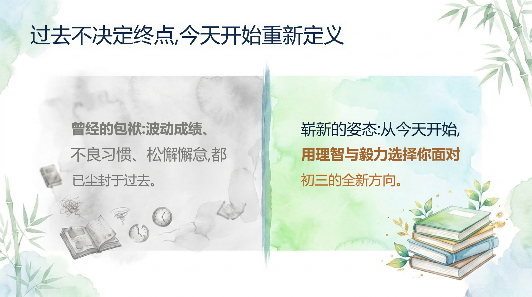 初三物理教学课件中考 成长 现状评估 教学PPT课件素材 第3页预览
