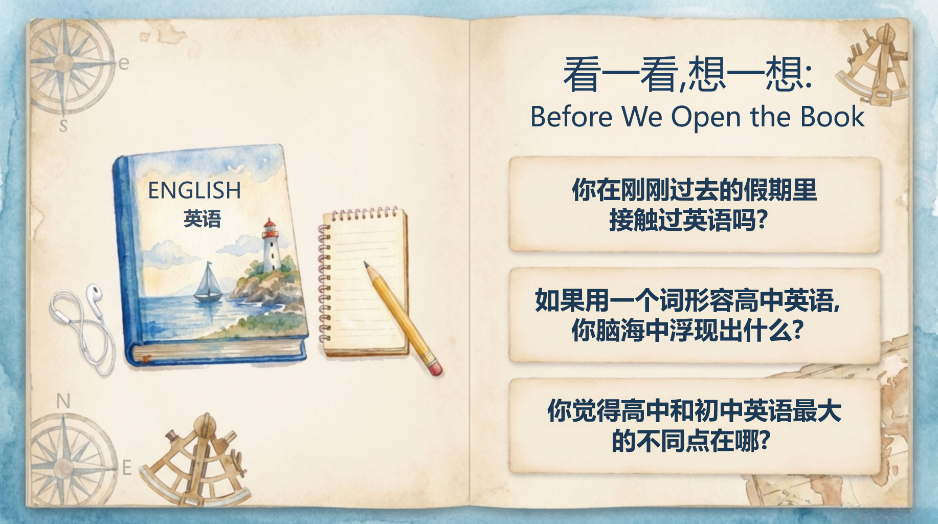 高一英语教学课件开学第一课 掌握学习方法 教学PPT课件素材 第3页预览