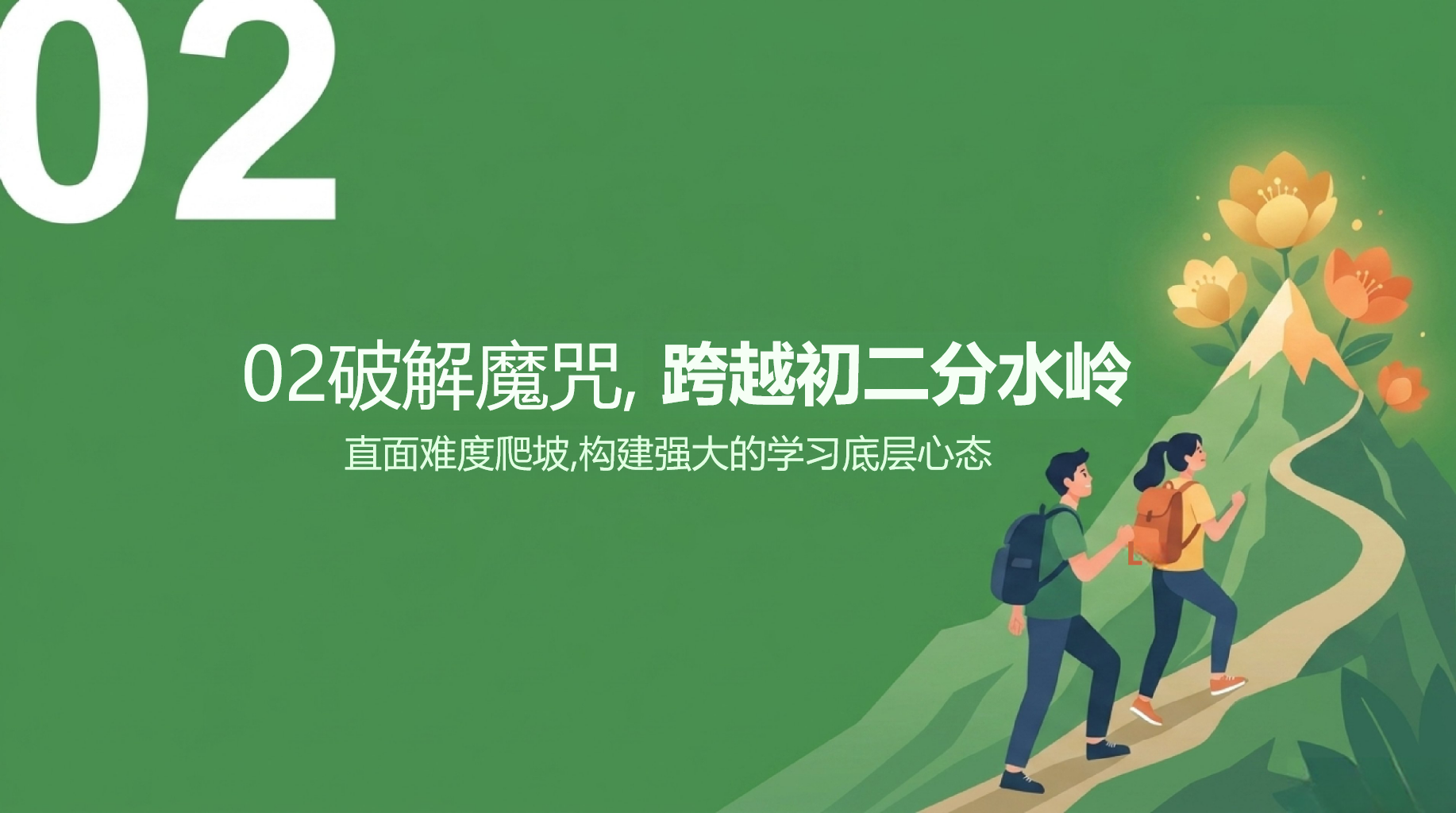 初一物理教学课件开学第一课 跨越分水岭的底层心态 教学PPT课件素材 第6页预览
