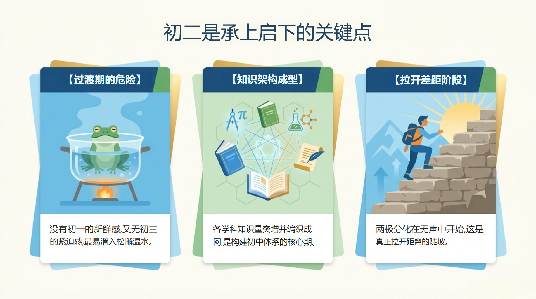 初一物理教学课件开学第一课 跨越分水岭的底层心态 教学PPT课件素材 第7页预览