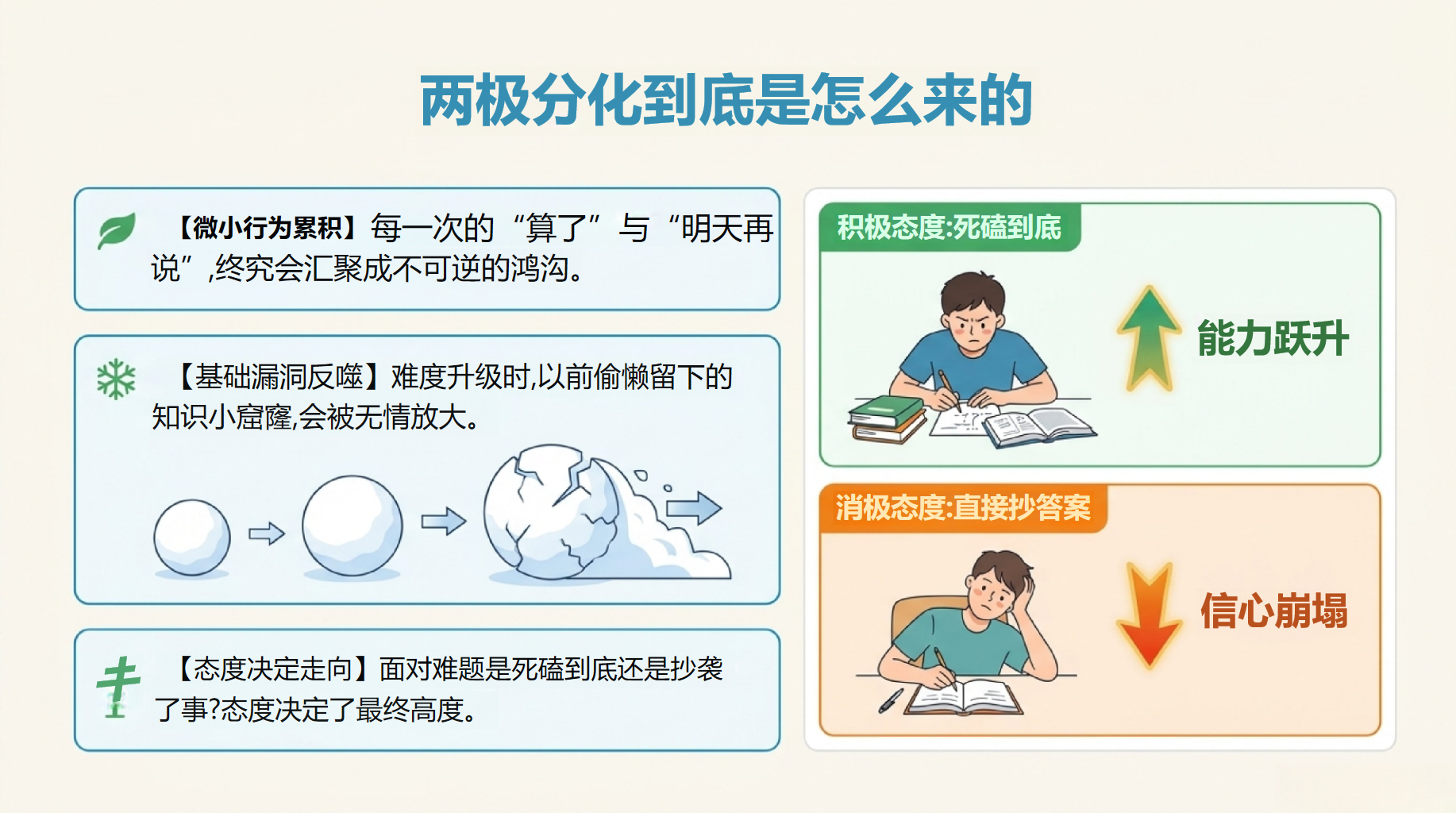 初一物理教学课件开学第一课 跨越分水岭的底层心态 教学PPT课件素材 第8页预览