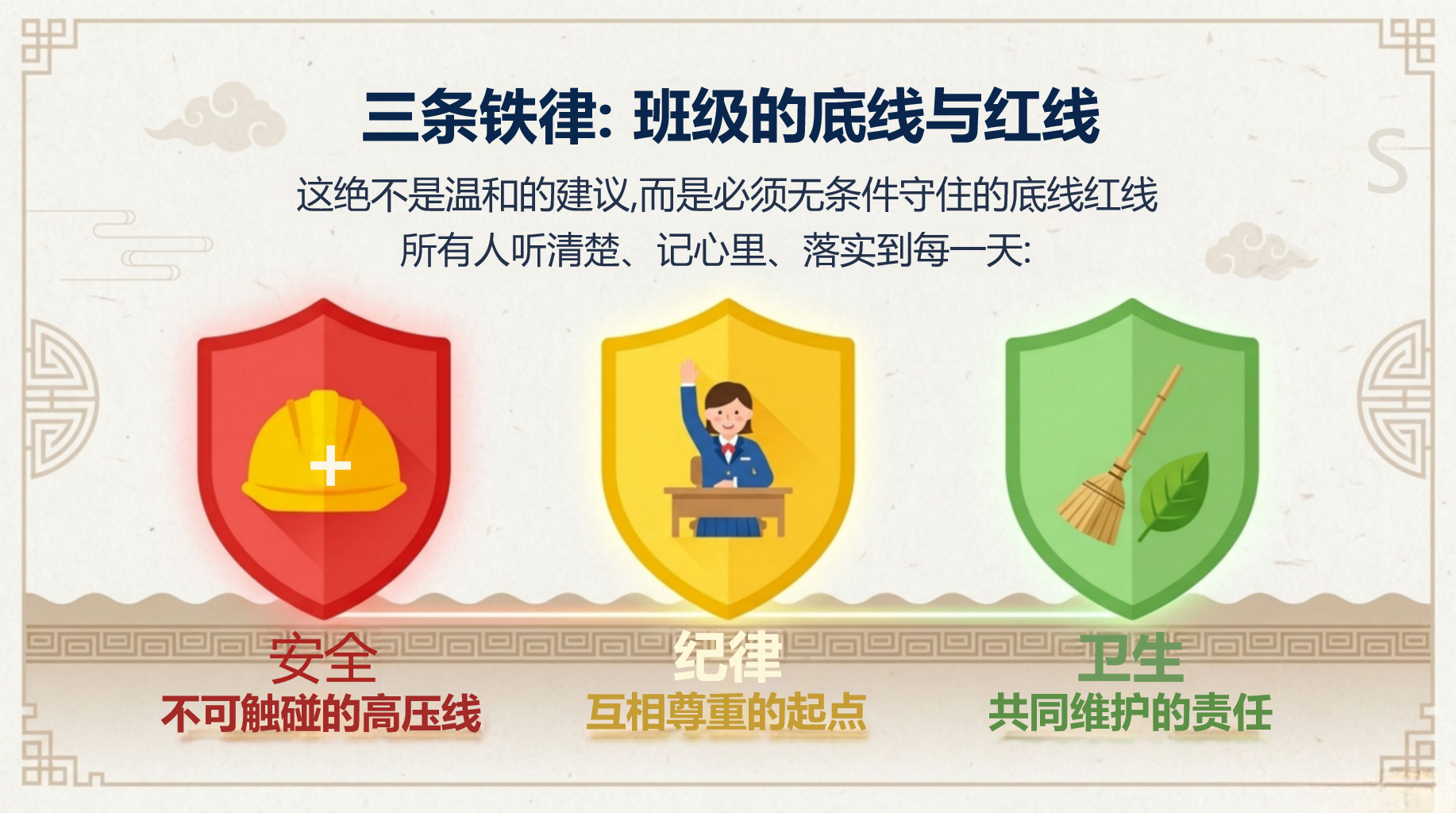 主题班会开学第一课 失去安全的成长环境 主题班会PPT课件素材 第4页预览