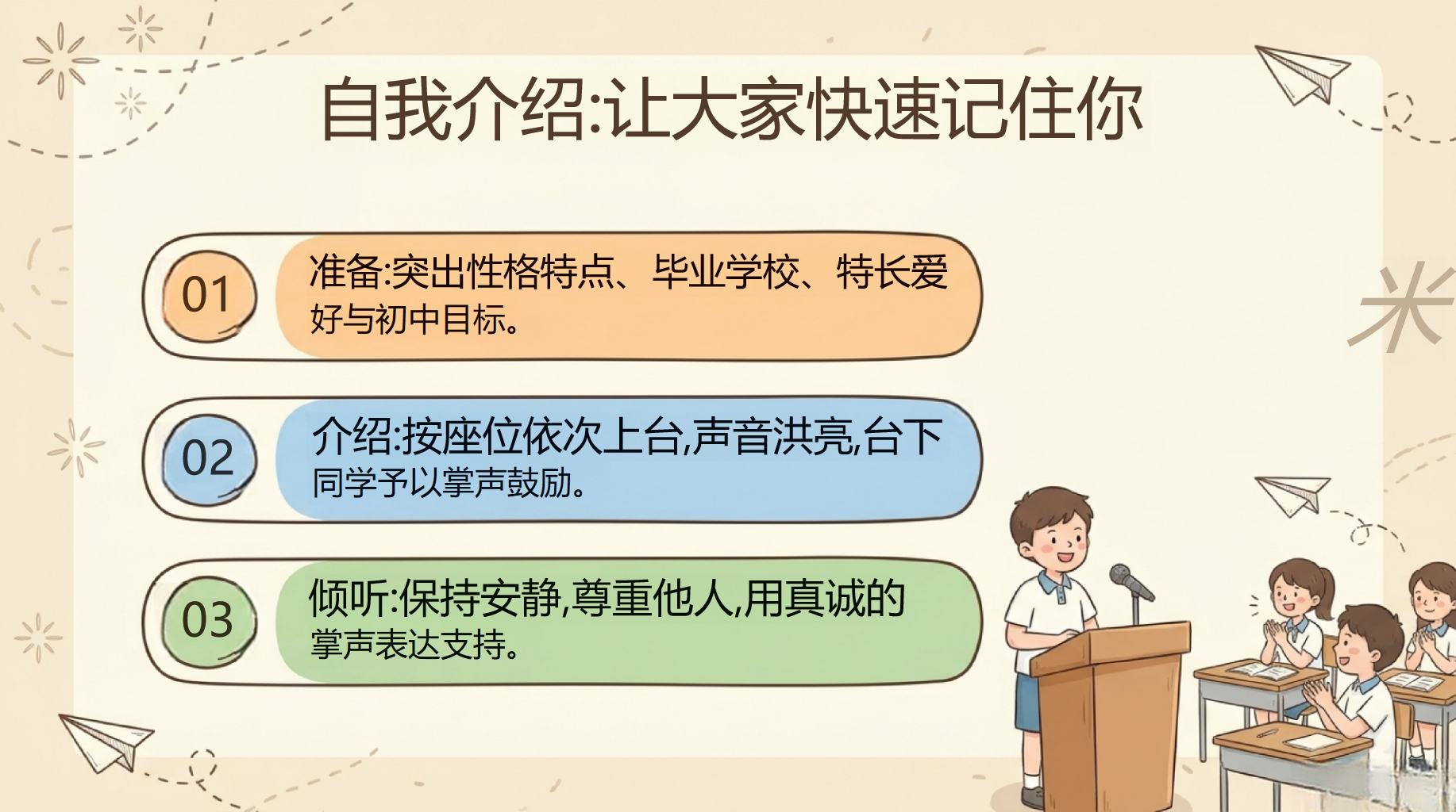 初一主题班会开学第一课 班开学第一课暨成长启航指南 主题班会PPT课件素材 第6页预览