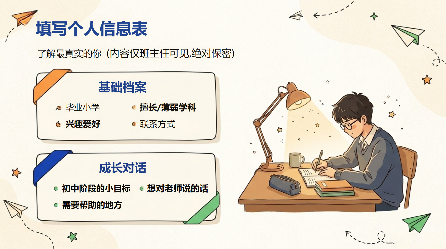 初一主题班会开学第一课 班开学第一课暨成长启航指南 主题班会PPT课件素材 第8页预览