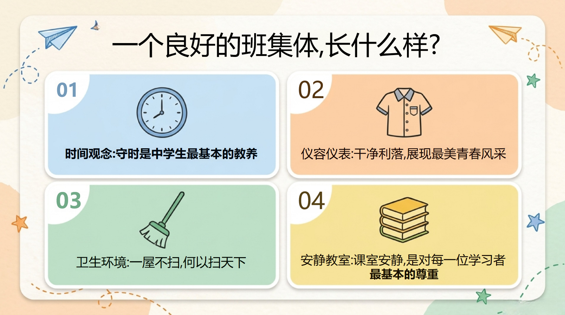 初一主题班会开学第一课 班开学第一课暨成长启航指南 主题班会PPT课件素材 第10页预览