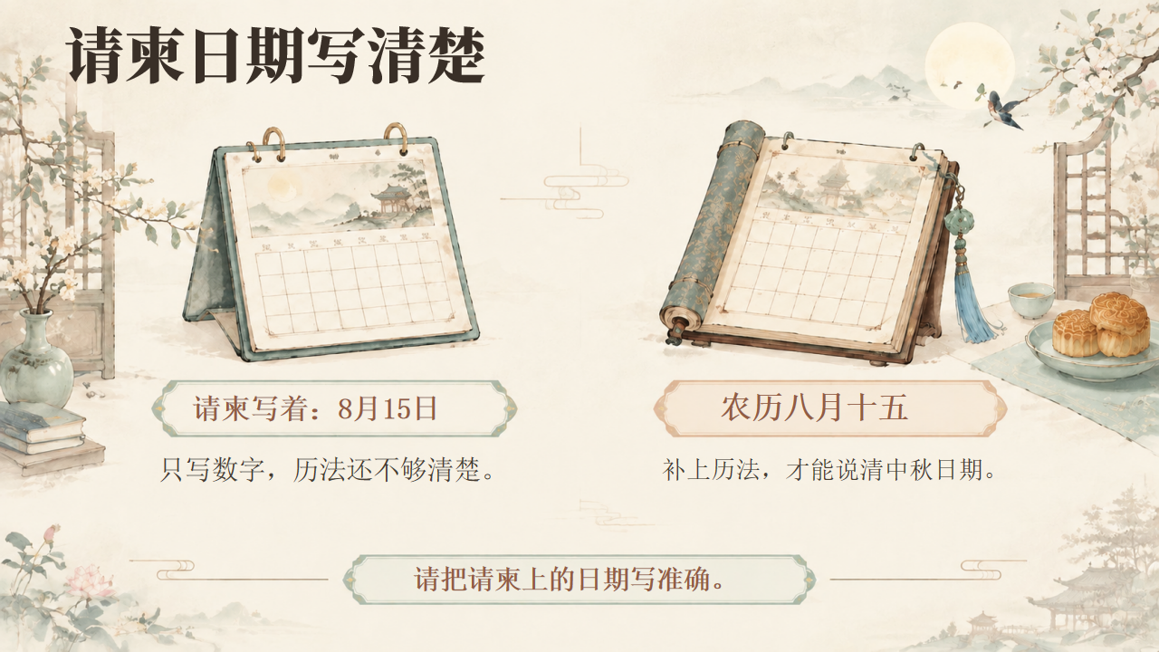 小学中秋主题班会中秋月圆共赴雅集PPT课件素材 第5页预览