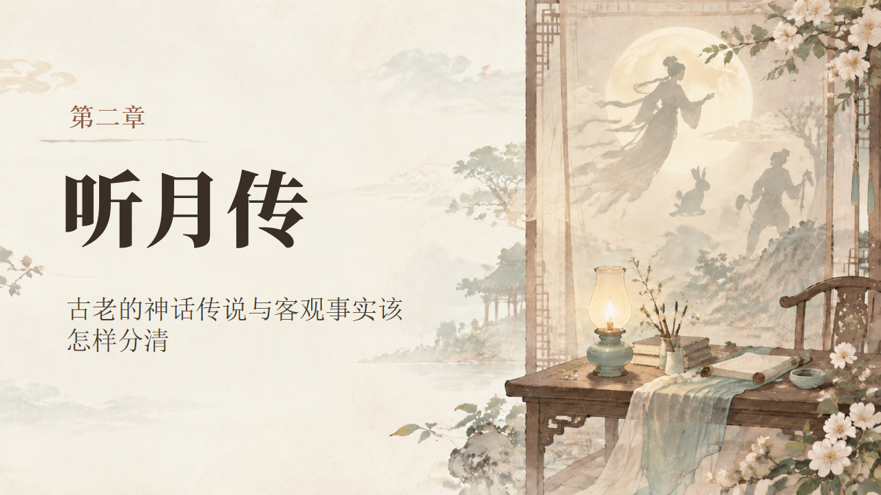 小学中秋主题班会中秋月圆共赴雅集PPT课件素材 第9页预览