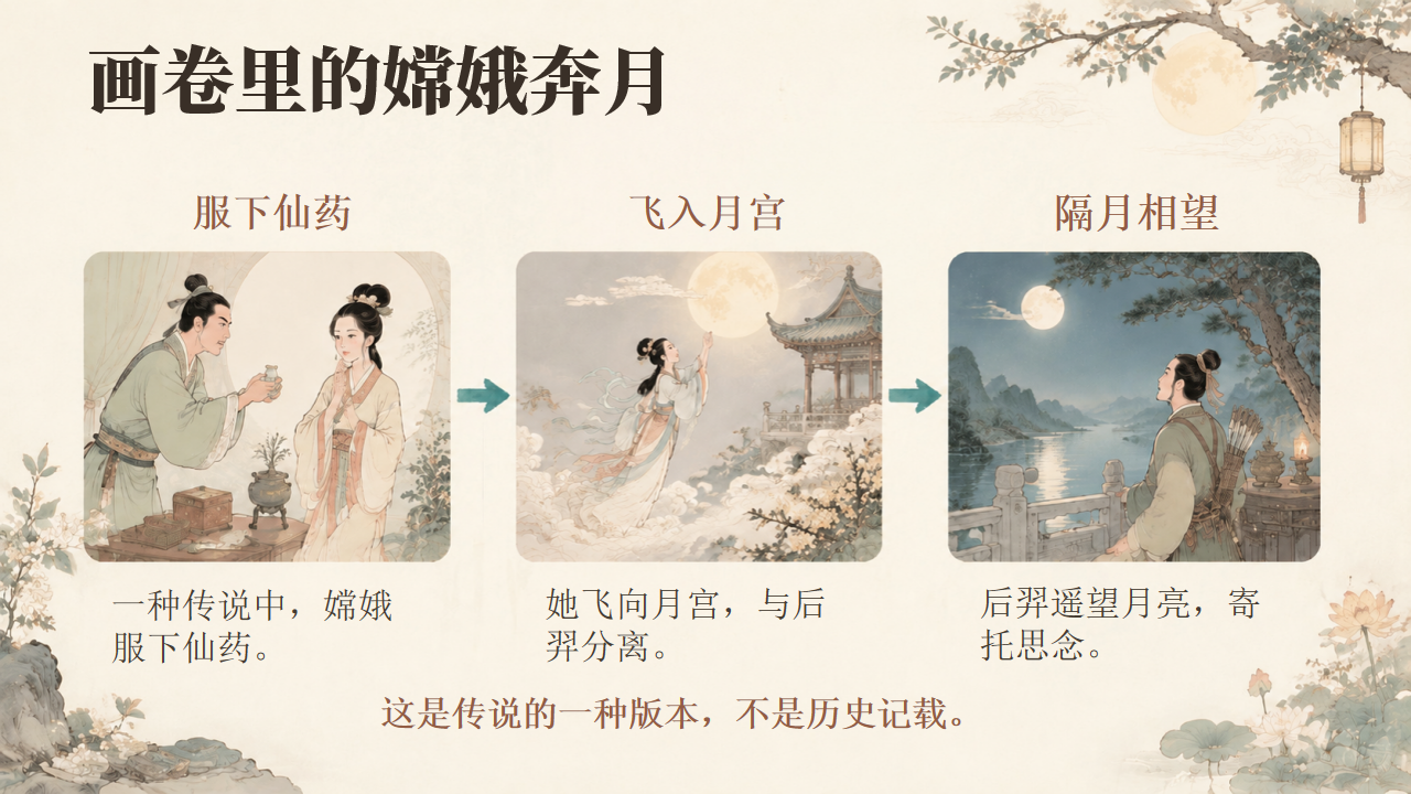 小学中秋主题班会中秋月圆共赴雅集PPT课件素材 第10页预览