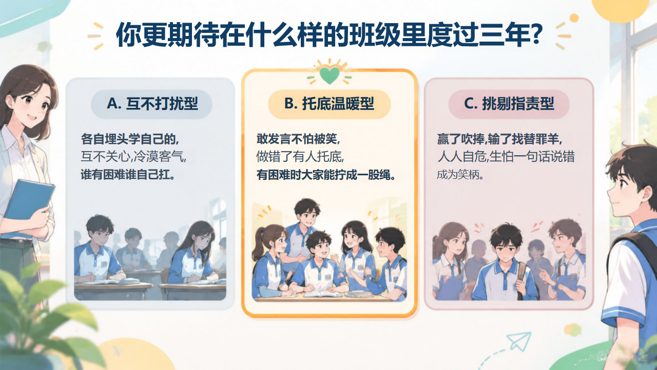 主题班会 班级凝聚力 我们 主题班会PPT课件素材 第8页预览