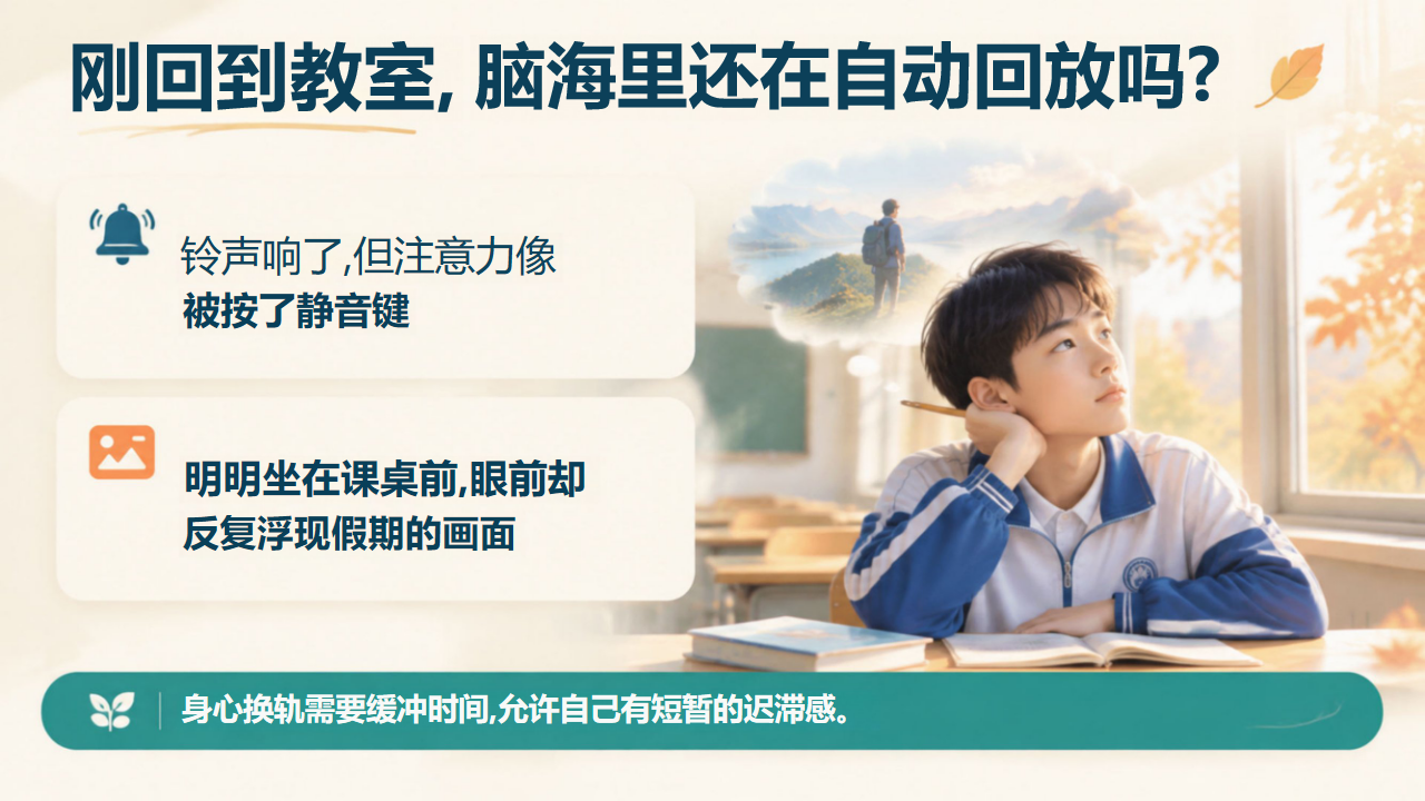 主题班会 重置身体时钟的三处关键支点 主题班会PPT课件素材 第4页预览