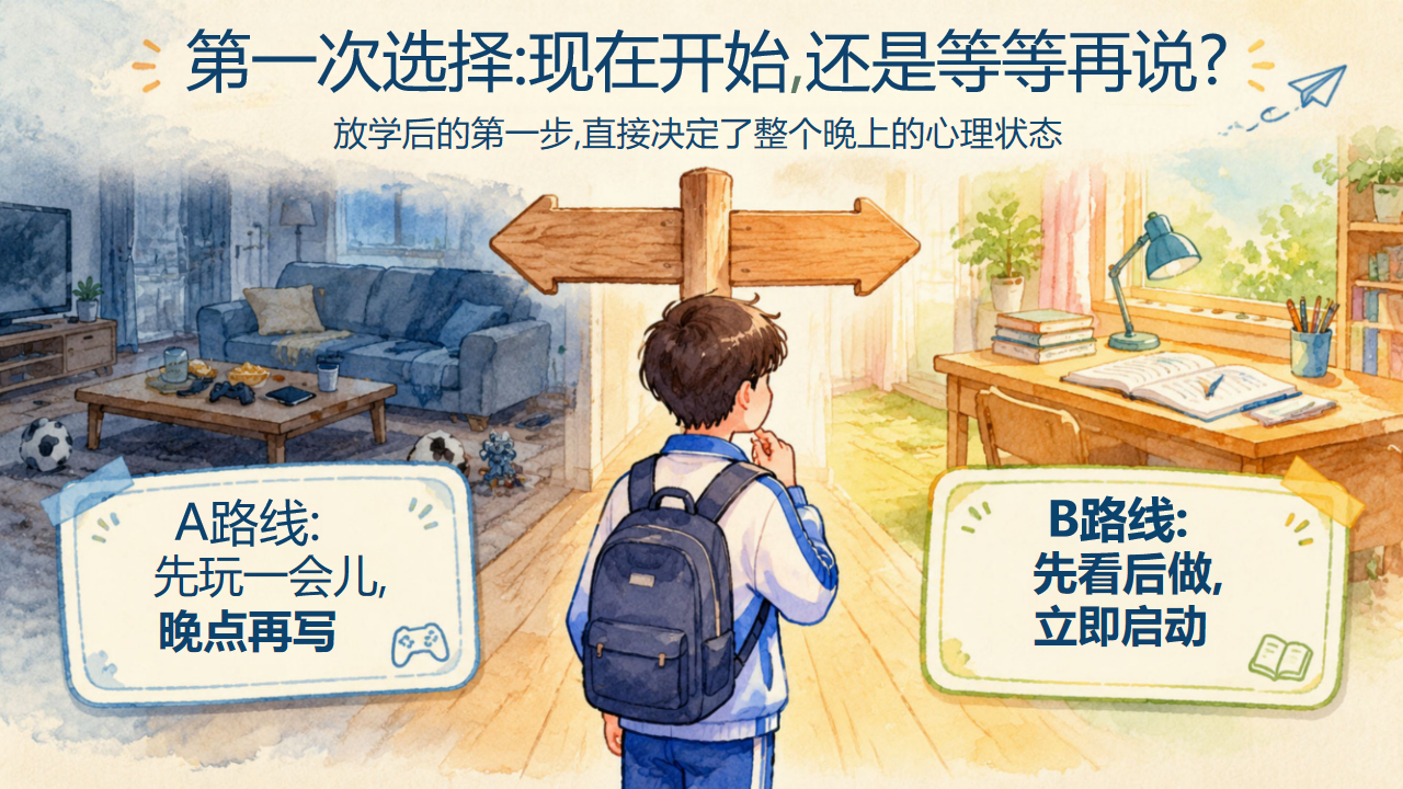 主题班会 作业习惯与自主成长 主题班会PPT课件素材 第6页预览
